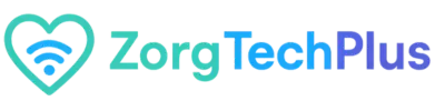 ZorgTechPlus kleur logo – slimme technologie voor meer gemak en veiligheid