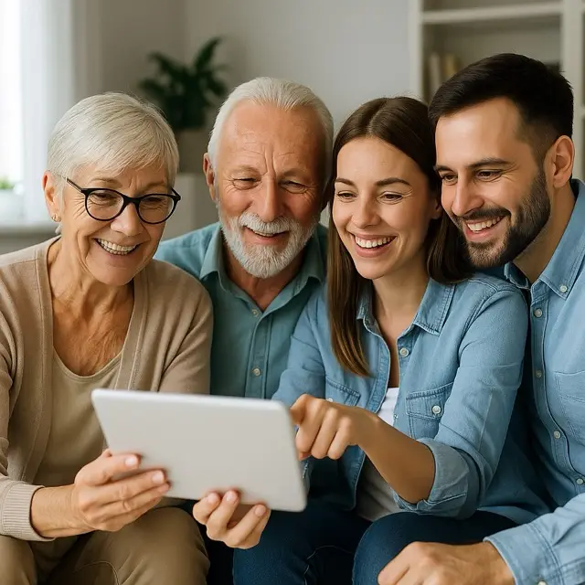 Team van ZorgTechPlus dat werkt aan domotica voor ouderen en zorginnovatie voor meer gemak, comfort en veiligheid in huis.